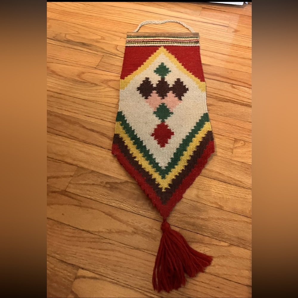 Vintage Wall Hanging Tapestry Wool